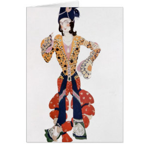 Traje para Nijinsky en el ballet