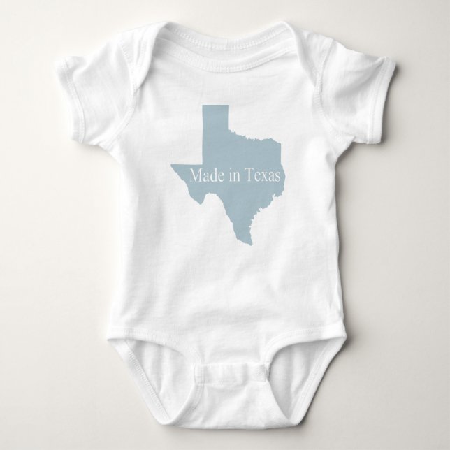 Traje para niños de Texas Blue Infant Creeper Body (Anverso)