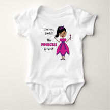 Traje para niños Princess Jersey Bodysuit - chica