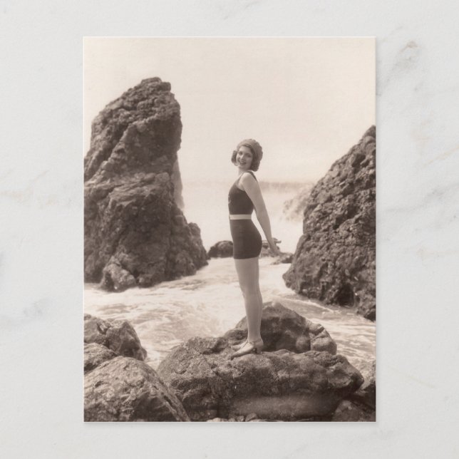 Trajes de Baño Antiguos Tarjeta Postal - 1766993-4 (Anverso)