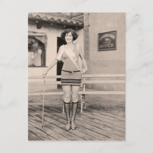 Trajes de Baño Antiguos Tarjeta Postal - 1780182-4 (Anverso)