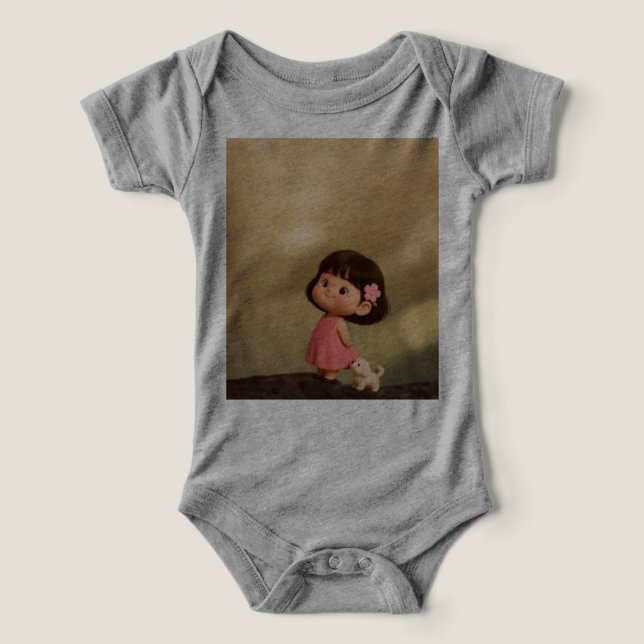 Trajes de cuerpo para bebé (Diseño delantero )