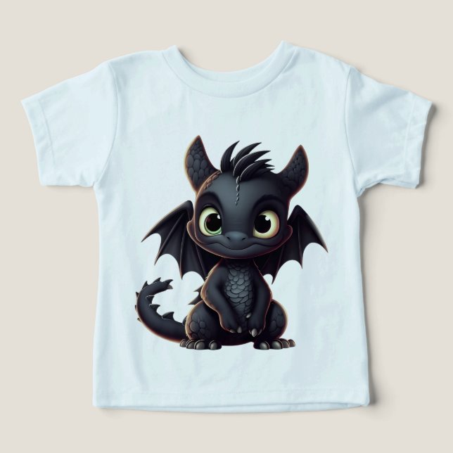 trajes de cuerpo para niños dragón divertido (Diseño delantero )