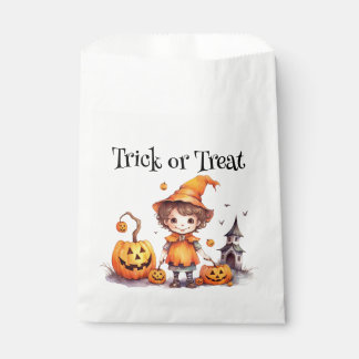 Trajes dulces de Halloween - Bolsas de Favor