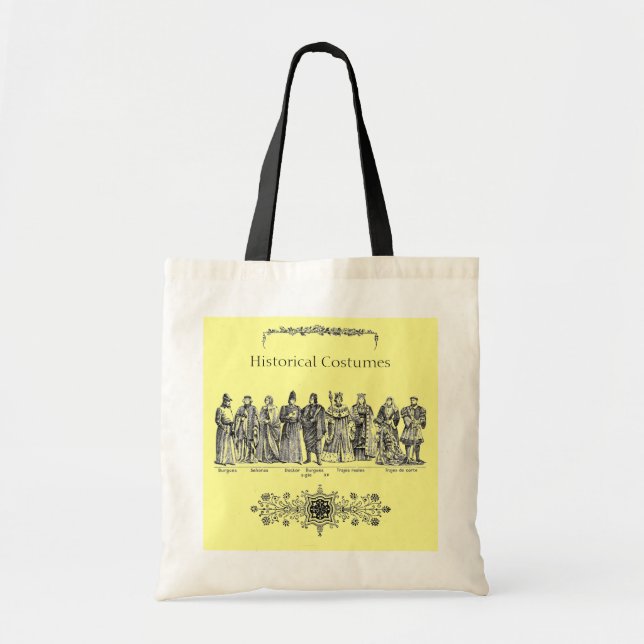Trajes históricos para la bolsa (Frente)