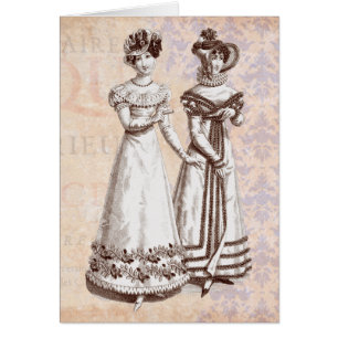 Trajes Parisiens 1821 modas del francés de la