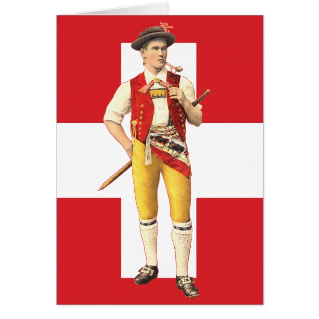 Trajes tradicionales de Appenzell Innerrhoden (Frente)