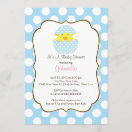 Trama de la invitación de Baby Shower del muchacho