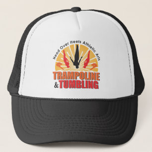 Trampolín de HOH y gorra que cae