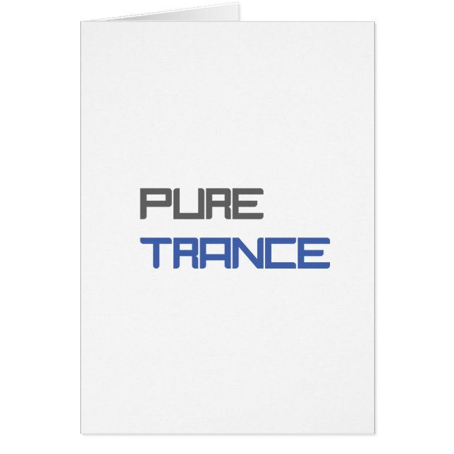 Trance puro (Frente)