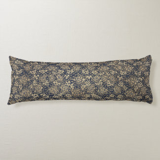 Tranquila almohada azul y crema del cuerpo de Bati