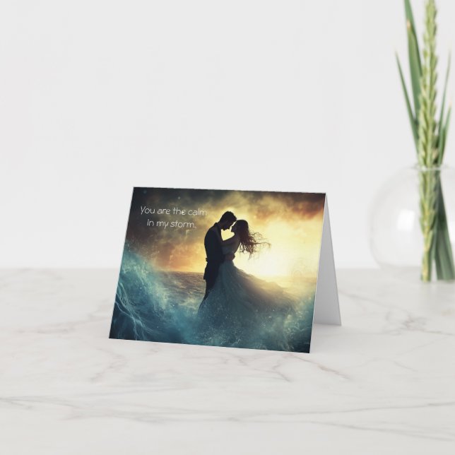 Tranquilidad En Mi Tarjeta De Tormenta (Anverso)
