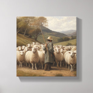 Tranquilidad pastoral Arte Pared de tela