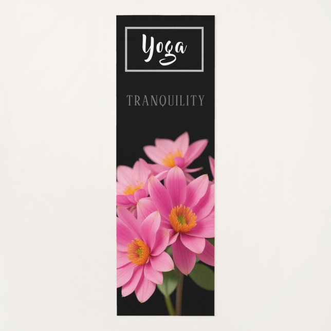 Tranquilidad rosa - Yoga Mat (Anverso)