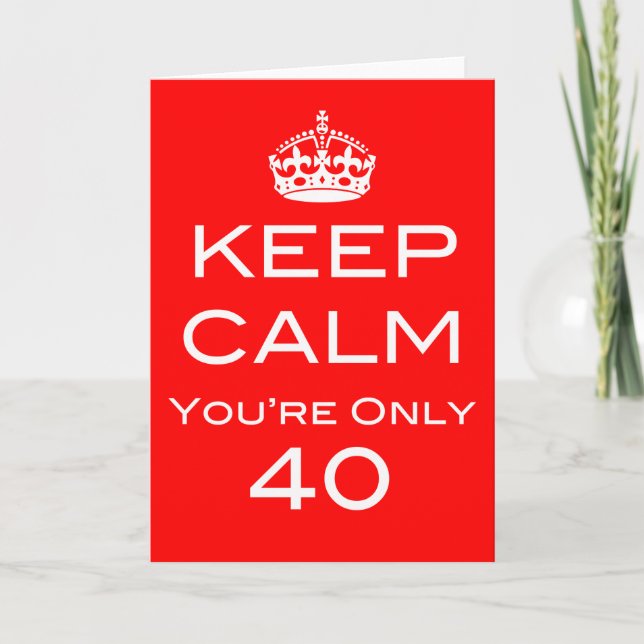 Tranquilidad, sólo tienes la tarjeta de cumpleaños (Anverso)