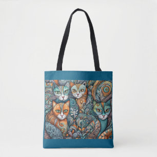 tranquilizando gatos con la bolsa de té