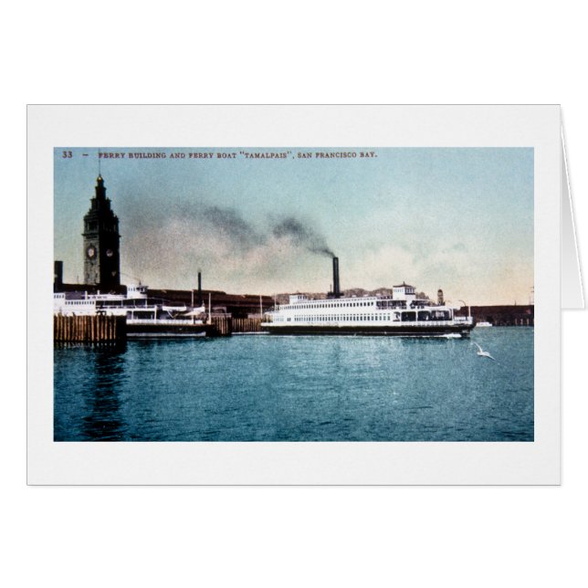 Transbordador Tamalpais, San Francisco Bay (Anverso (Horizontal))