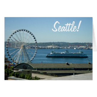 Transbordador y rueda de Seattle