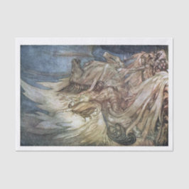 Transferencia de imagen de papel tisular de descom