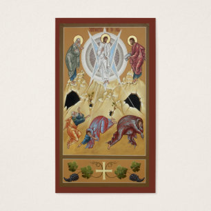 Transfiguración del señor Mini-Rezo Card