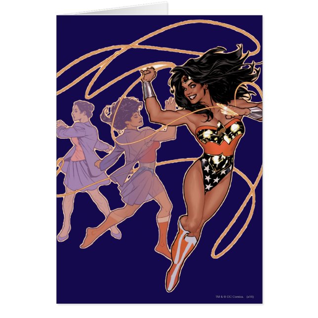 Transformación de Diana Prince, Mujer Maravilla (Frente)