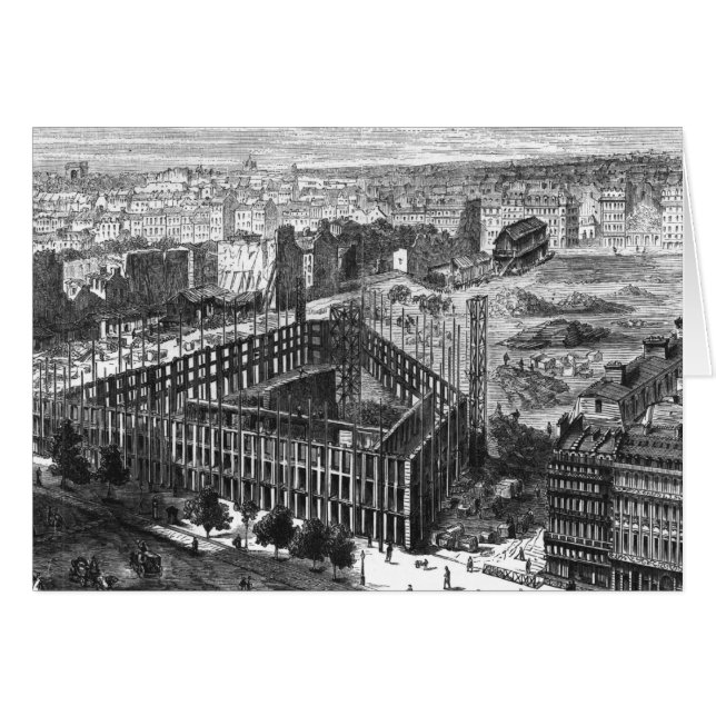 Transformación de París: Edificio en 1861 (Anverso (Horizontal))