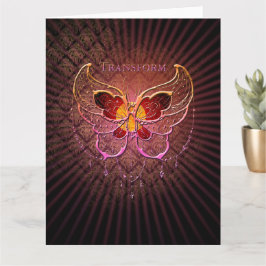 Transformar polilla de mariposa - Tarjeta de salud