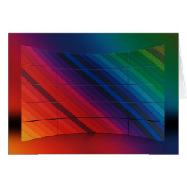 Transición multicolor con cuadrícula