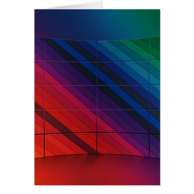 Transición multicolor con cuadrícula (Frente)