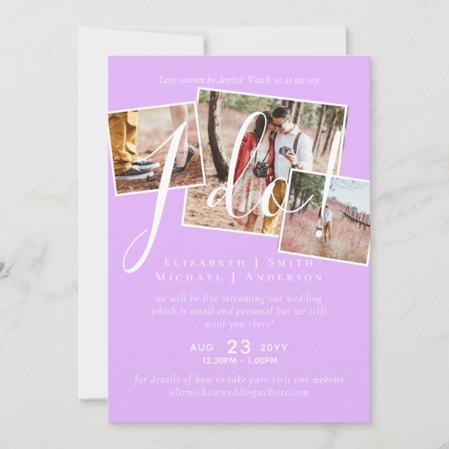 Transmisión en vivo ¡Mira cómo decimos "Sí, acepto (Anverso)