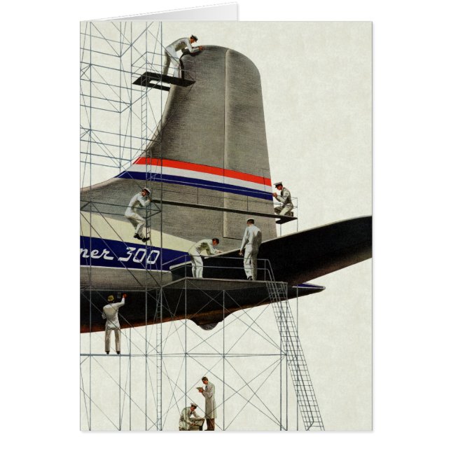 Transporte Antiguo, Mantenimiento de Aviones (Frente)