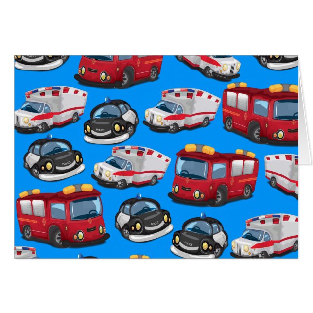 Transporte de policías, ambulancias y servicios de (Anverso (Horizontal))