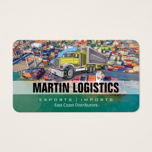 Transporte | Logística | Puerto de contenedores (Frente)