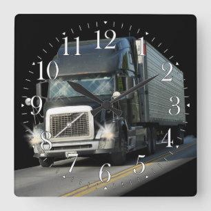 Transporte pesado Reloj de pared de camionetas de 