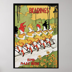 Transportes, anuncio 1896 de Nouveau del arte de