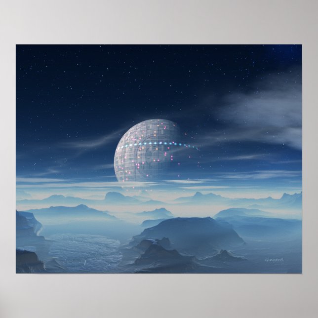 Tranus Alien Planet con arte digital satelital (Frente)