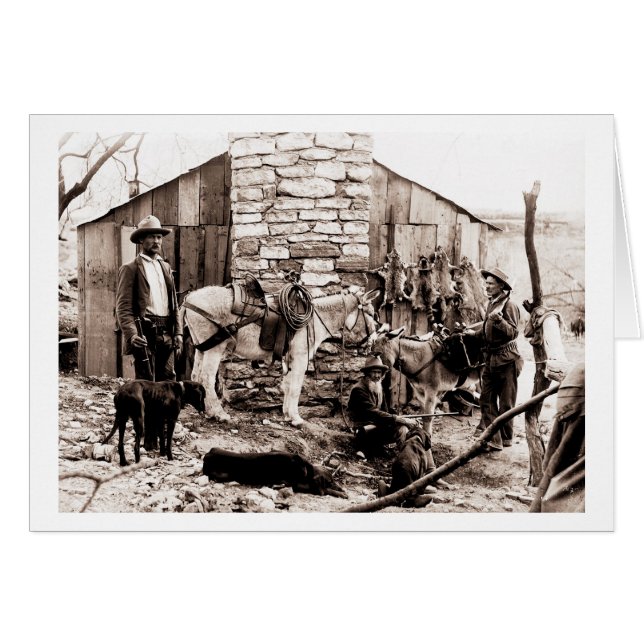 Trappers y su cabina (Anverso (Horizontal))