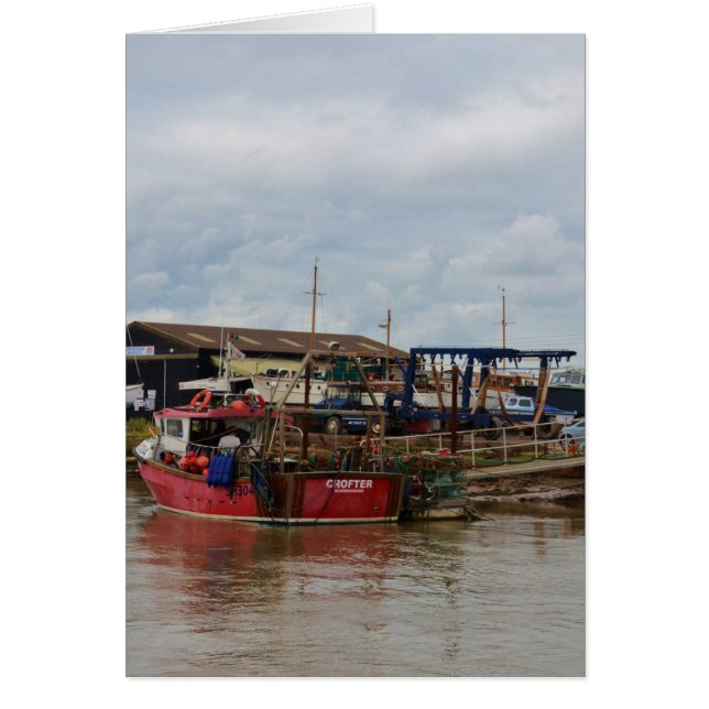 Trasero de barcos de pesca (Frente)