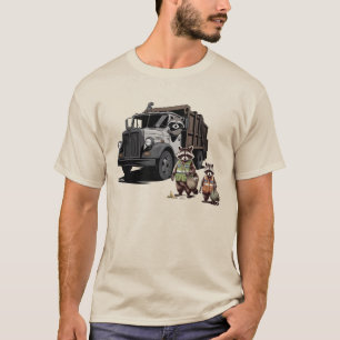 Trash Pandas: camiseta del camión de basura