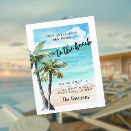 Trasladado A La Invitación De Traslado A La Playa