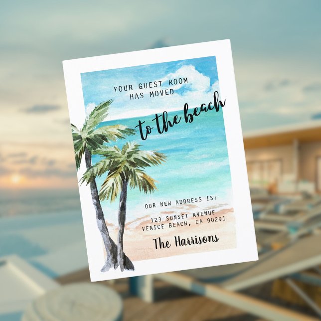 Trasladado A La Invitación De Traslado A La Playa (Subido por el creador)