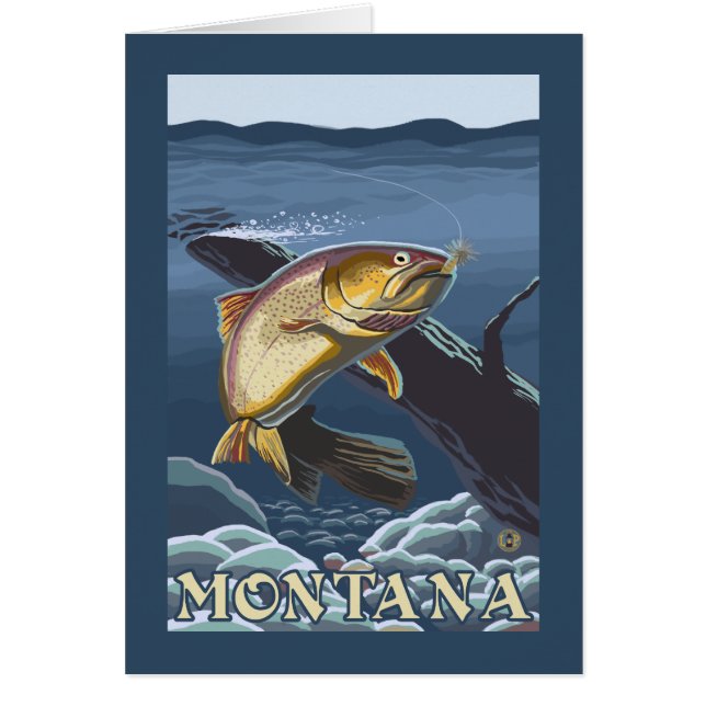 Traslado de pesca de trucha - Montana (Frente)