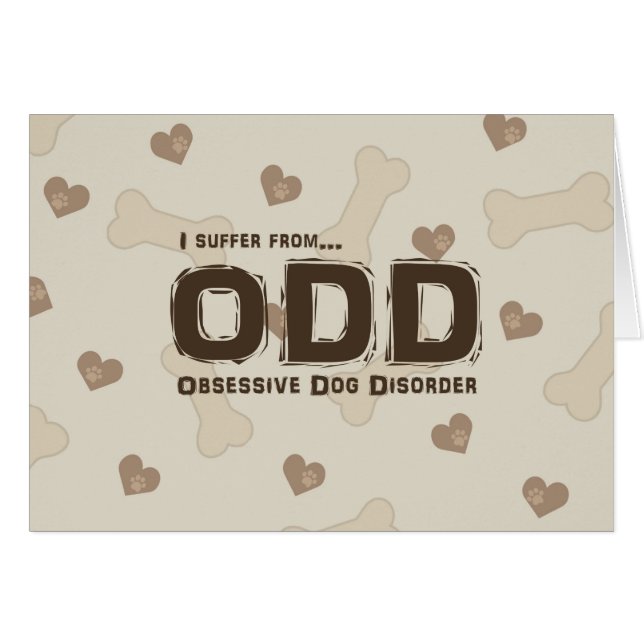 Trastorno obsesivo del perro (Anverso (Horizontal))