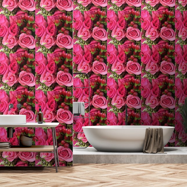 Tratamientos de Acentos de Pared Impresos de Image (Baño)