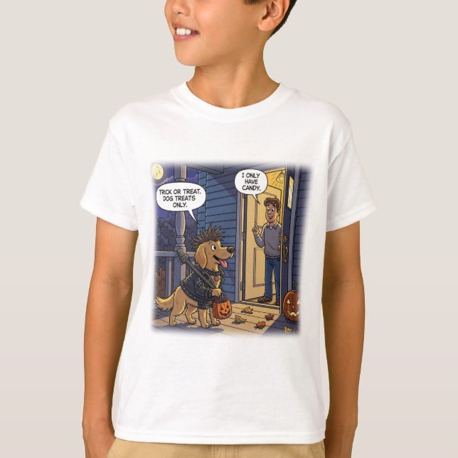 Tratamientos divertidos con camisetas de Golden Re (Anverso)