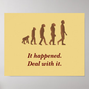 Tratar con esto - arte poster