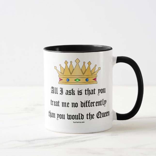 Tráteme como la taza de la reina (Derecha)