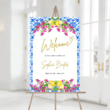 Trato de bienvenida con limón y positano en la cos