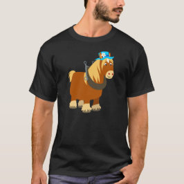 Trato Personalizado lindo Breton Caballo camiseta