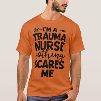 Trauma Enfermera Camisa Nada me asusta ER Regalo d